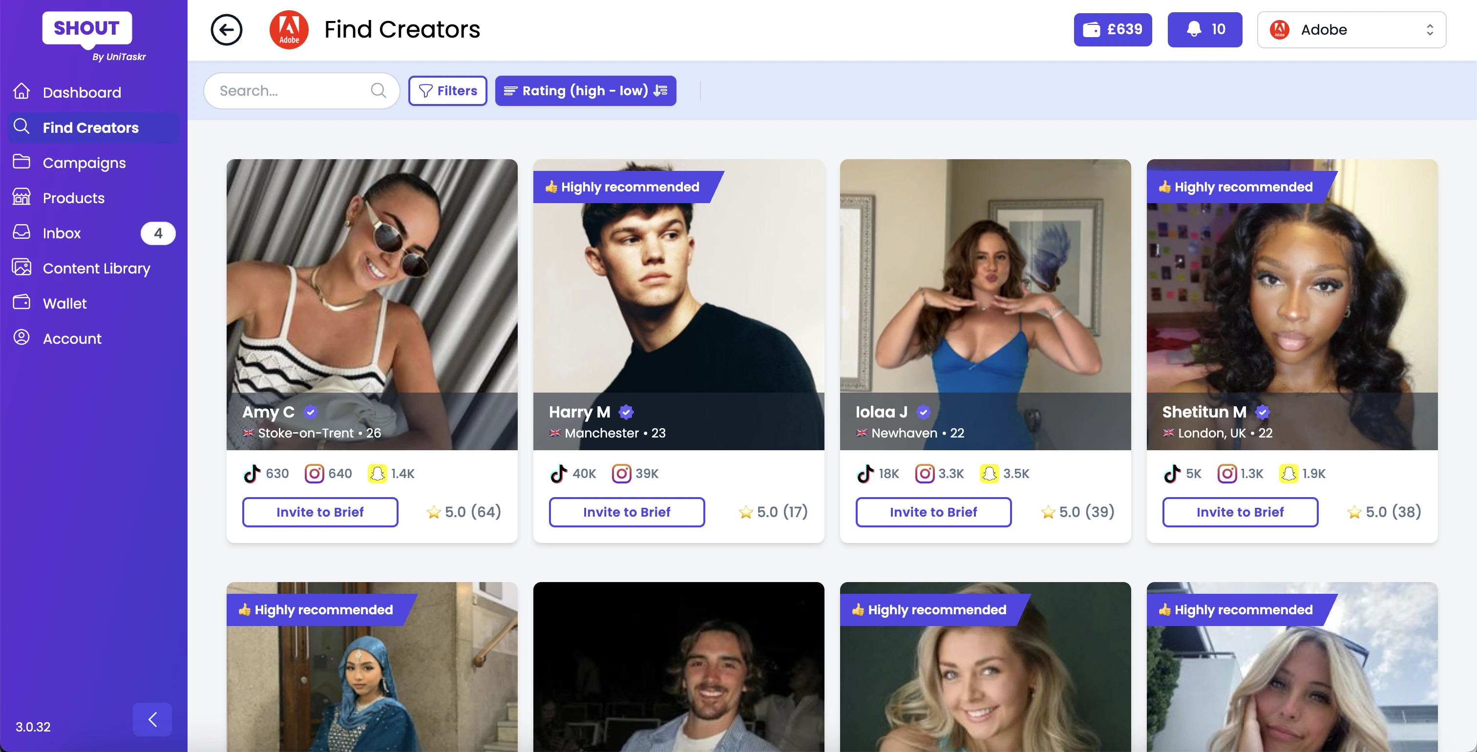 Find Creators